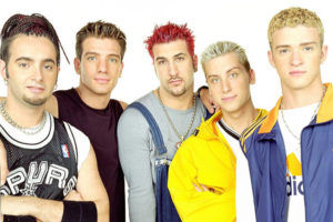 LOS ANGELES, CA - AUGUST 1999: *NSYNC, (clockwise L) Chris Kirkpatrick, JC Chasez, Joey Fatone, Lance Bass and Justin Timberlake sit for a portrait in Los Angeles 1999. (Photo by Bob Berg/Getty Images) *** Local Caption *** Chris Kirkpatrick;Justin Timberlake;Joey Fatone;Lance Bass JC Chasez